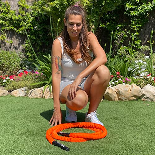 Gomethod Comba De Fitness Accesorios de Entrenamiento, Adultos Unisex, Naranja, Talla Única