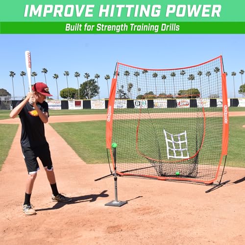 GoSports Pelotas de béisbol con Peso de 2.8 Pulgadas, Entrenamiento de golpeo y Lanzamiento para Todos los Niveles de Habilidad, Mejora la Potencia y la mecánica