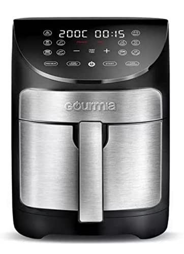 Gourmia Freidora de aire digital GAF798, 6,6 L, negro