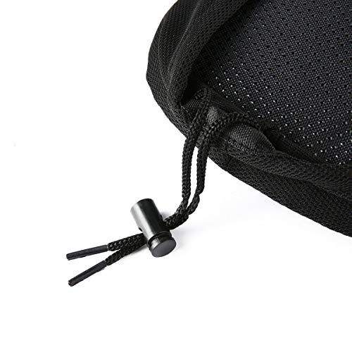 Greatangle Negro Durable Hombres 3D Bicicleta Bicicleta Ciclo Extra Comfort Gel Pad Funda de cojín Asiento Delantero Estera Asiento Saddle para Deportes al Aire Libre Negro