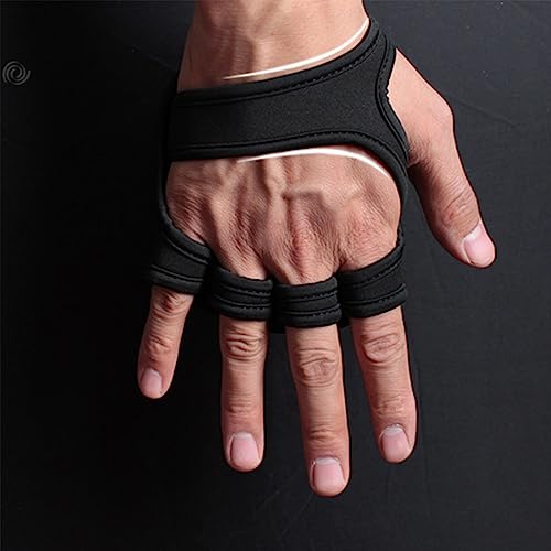 Guantes de entrenamiento ventilados, guantes de silicona antideslizantes para levantamiento de pesas para evitar callos, guantes de entrenamiento perfectos para levantamiento de pesas, ideales tanto