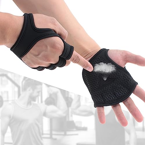 Guantes de entrenamiento ventilados, guantes de silicona antideslizantes para levantamiento de pesas para evitar callos, guantes de entrenamiento perfectos para levantamiento de pesas, ideales tanto