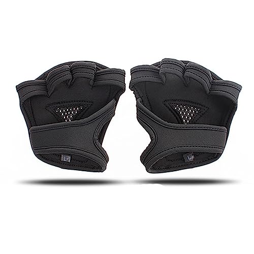 Guantes de entrenamiento ventilados, guantes de silicona antideslizantes para levantamiento de pesas para evitar callos, guantes de entrenamiento perfectos para levantamiento de pesas, ideales tanto