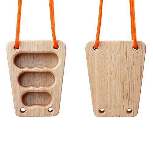 Hangboard de Entrenamiento Portátil para Escaladores | Presas de Escalada de Madera | Hangboard | Aumenta tu Fuerza y Resistencia en los Dedos. Mejora tu técnica | Diapasón escalada