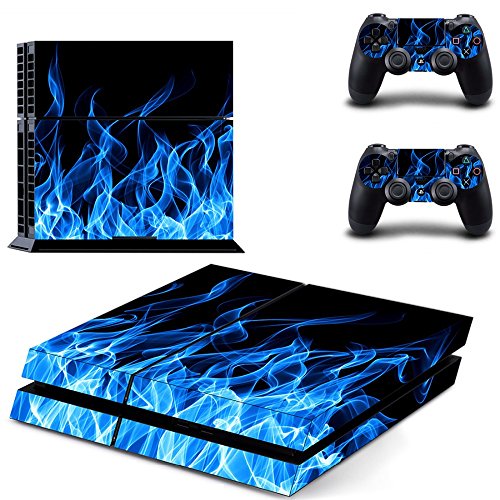 Happyit PS4 Skin Sticker Pegatina Protectora de Piel Vinyl Decal para Sony Playstation 4 Consola + 2 Protectores de Pantalla (Colores Mezclados) (D8)