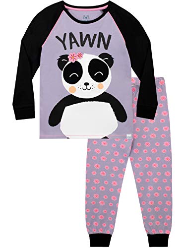 Harry Bear Pijama para niñas Panda Morado 9-10 Años