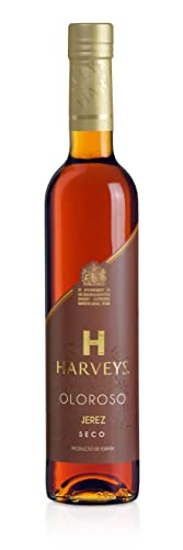 HARVEYS OLOROSO - Vino de Jerez, Vino Seco con 19,5% Volumen de Alcohol - Botella 50 cl