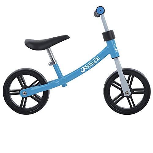 hauck Eco Rider Bicicleta sin Pedales, Moto Niño 2 años, Chasis de Acero, Balance Bike de Altura Regulable, Neumáticos EVA, Ø 23,5 cm, Carga Máx. 20 kg