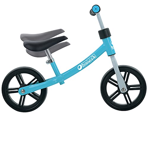 hauck Eco Rider Bicicleta sin Pedales, Moto Niño 2 años, Chasis de Acero, Balance Bike de Altura Regulable, Neumáticos EVA, Ø 23,5 cm, Carga Máx. 20 kg