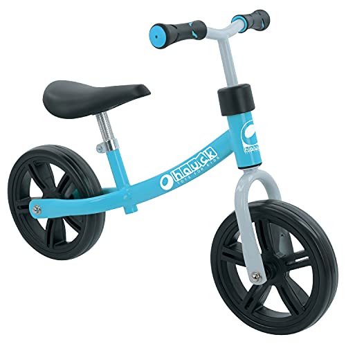 hauck Eco Rider Bicicleta sin Pedales, Moto Niño 2 años, Chasis de Acero, Balance Bike de Altura Regulable, Neumáticos EVA, Ø 23,5 cm, Carga Máx. 20 kg