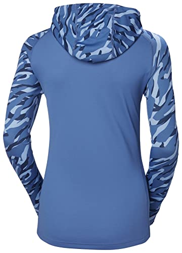 Helly Hansen W LIFA Active Solen Gr Sudadera con Capucha Camisa, Azurita, M para Mujer