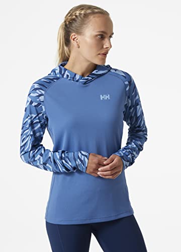 Helly Hansen W LIFA Active Solen Gr Sudadera con Capucha Camisa, Azurita, M para Mujer