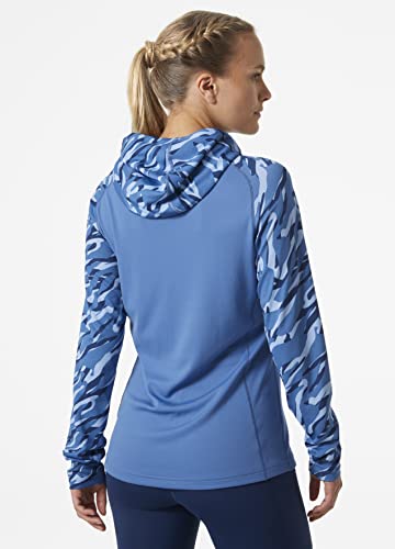 Helly Hansen W LIFA Active Solen Gr Sudadera con Capucha Camisa, Azurita, M para Mujer