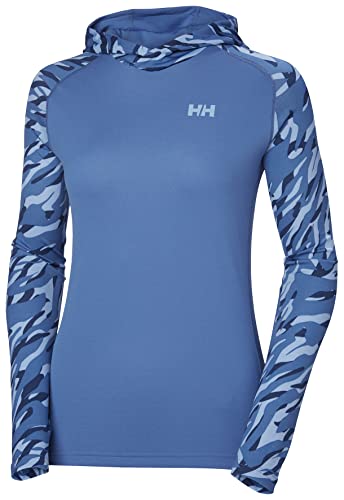 Helly Hansen W LIFA Active Solen Gr Sudadera con Capucha Camisa, Azurita, M para Mujer