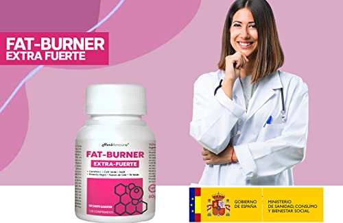 HerbAmour Quemador De Grasa Potente Adelgazante Fuerte FAT-BURNER | Productos Adelgazantes Fuertes Eficaces Y Rápidos | Pastillas Para Adelgazar