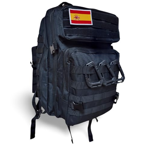 HG-FIT Mochila tactica Militar, Mochila Crossfit 45 L, Mochila Militar - Mochila de Senderismo | Ideal para Gimnasio,Caza