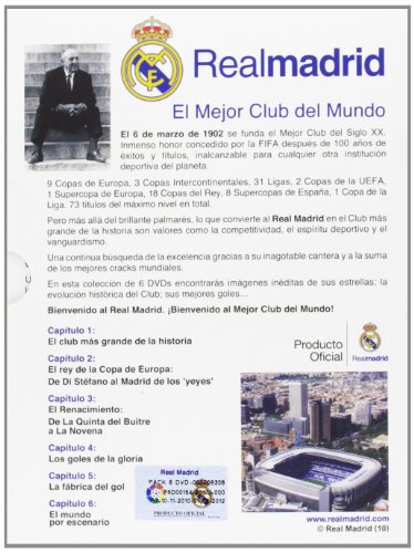 Historia Real Madrid [DVD]