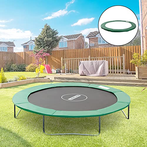 Homcom Cubierta de Proteccion Borde Cama elástica y Trampolines, diámetro ø 244, Color Verde