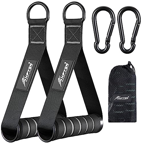 HPYGN Agarres para Bandas de Resistencia, 2 Unidades, Agarre para Bandas de Resistencia, Agarre para Hombres, Agarre de Espuma ultrarresistente, para Entrenamiento con Bandas de Ejercicio…