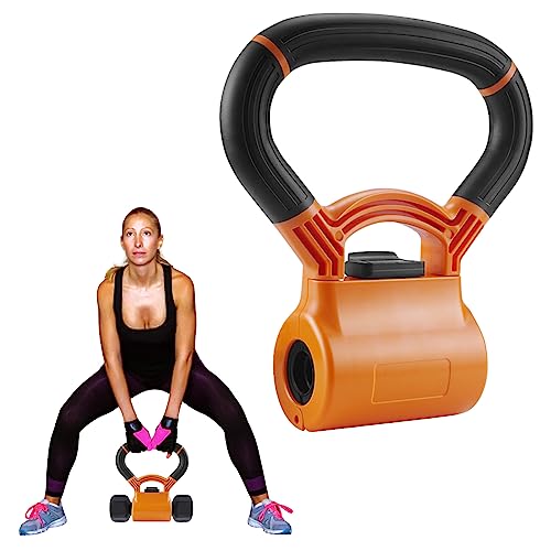 HUNYA Agarre de Pesa Rusa con Mango, Agarre de Hervidor para Mancuernas,Agarre de Ejercicio de Peso Ajustable | Equipo de Entrenamiento de Fuerza con Agarre Kettlebell, Equipo de Entrenamiento