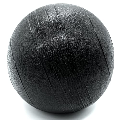 Hypefit Slam Ball Balón Medicinal 15 Kg, Bola de Peso Goma, Relleno de Arena, Lanzamientos sin Rebote, Entrenamiento Fuerza, Tonificación (15)