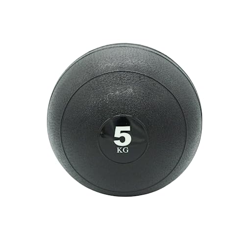 Hypefit Slam Ball Balón Medicinal 5-25 Kg, Bola de Peso Goma, Relleno de Arena, Lanzamientos sin Rebote, Entrenamiento Fuerza, Tonificación (5)