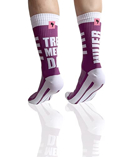 in s(h)ock Barcelona Calcetines de Deporte para Hombre y Mujer - Calcetines Ideales para Running, Baloncesto, Ciclismo y Pádel