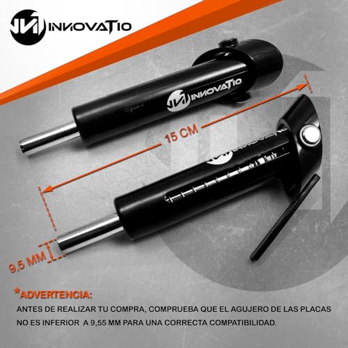 INNOVATI0 Performance Pin Gym,Drop Set Pins, Pin para dropsets, Pin Pesas automático, Accesorios para máquina de Gimnasio, Pin Gimnasio, Pasador Pesas, gympin