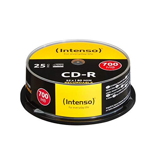 Intenso CD-R 700Mb 52x (25 discos)