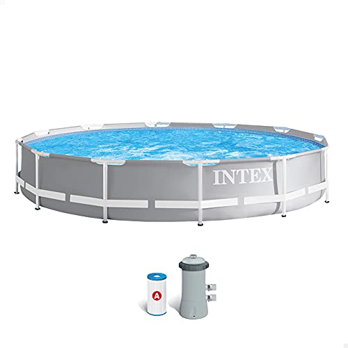 Intex 26712NP - Piscina desmontable redonda INTEX Prism Frame con depuradora