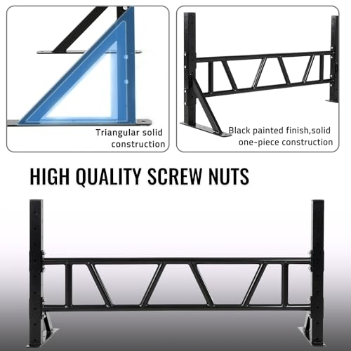 ISE Barra de tracción de pared, barra de tracción con múltiples posiciones de sujeción y distancia ajustable en relación a la pared, robusta/segura/estable, capacidad de hasta 200 kg, SY-1800