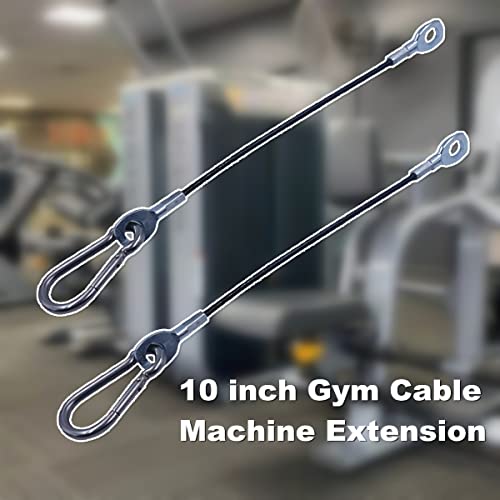 J Bryant Accesorios de máquina de Gimnasio para Cable de 5 mm/6 mm, componentes de Puerto de Interfaz de Tope, Equipo de Fitness, Cuerda de Alambre, Piezas de Repuesto para Uso en máquina de Gimnasio