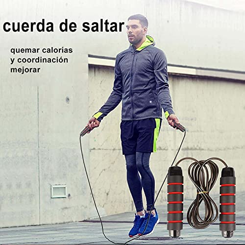 Jewaytec Set de Entrenamiento de Fútbol Agility Speed Ladder, Escalera de Coordinación 8m, 16 Conos Accesorios de Paracaidas Entrenamiento Futbol, Kit de Entrenamiento Futbol Niños y Adultos