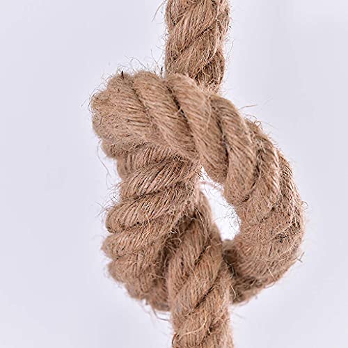 JHNEA Cuerda de Cáñamo, 16MM / 18MM / 20MM Cuerda de Yute, Natural Cuerda Gruesa, Multiusos Cuerda para Manualidade, Manualidades, Embalaje de Regalo, Jardinería,16mm_10m