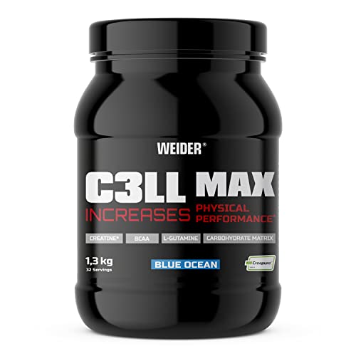 JOE WEIDER VICTORY Cell Max Blue Ocean con Creatina, L-Glutamina, Vitaminas y Bcaas, 1.3 Kg