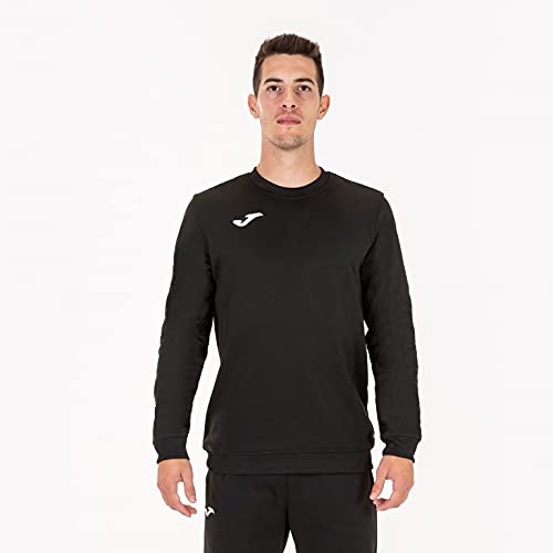 Joma Cairo Sudadera, Hombre, Negro, M