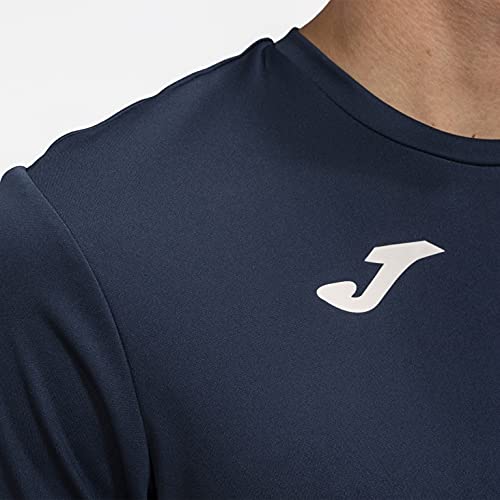 Joma Combi - Camiseta de Manga Corta, Hombre, Azul (Marino), L