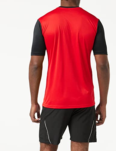 Joma Winner Camisetas Equip. M/C, Hombre, Rojo Negro, L