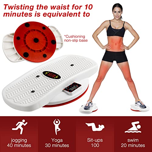 Jooheli Twist Waist Disc Board,Diseño de Separación Plataformas de Equilibrio Fitness Masaje Multifuncional Suela para Pies Equipo de Gimnasio en Casa