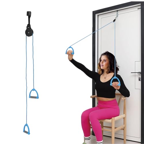 Joyzan Polea Rehabilitacion Hombro, Ejercicios Sistema Fisioterapia Cuerda Gimnasio Isocinetica Ejercicio Puerta Rehabilitación Manguito Rotadore Brazo Flexibilidad Prevención Lesione Anclaje Manija