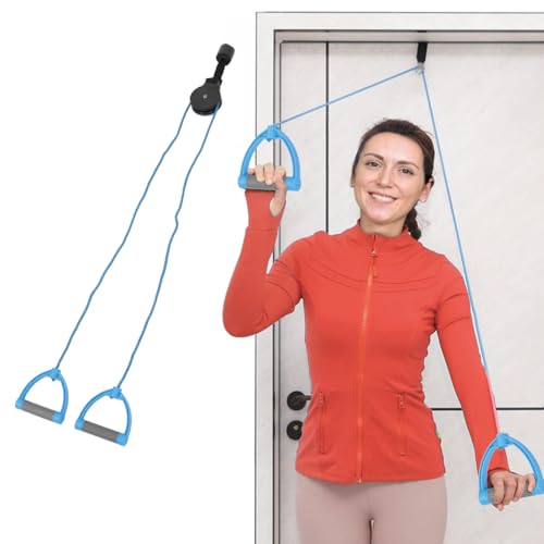 Joyzan Polea Rehabilitacion Hombro, Ejercicios Sistema Fisioterapia Cuerda Gimnasio Isocinetica Ejercicio Puerta Rehabilitación Manguito Rotadore Brazo Flexibilidad Prevención Lesione Anclaje Manija