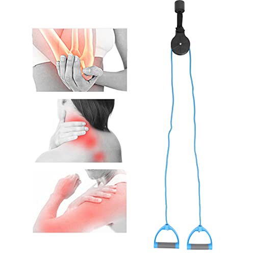 Joyzan Polea Rehabilitacion Hombro, Ejercicios Sistema Fisioterapia Cuerda Gimnasio Isocinetica Ejercicio Puerta Rehabilitación Manguito Rotadore Brazo Flexibilidad Prevención Lesione Anclaje Manija