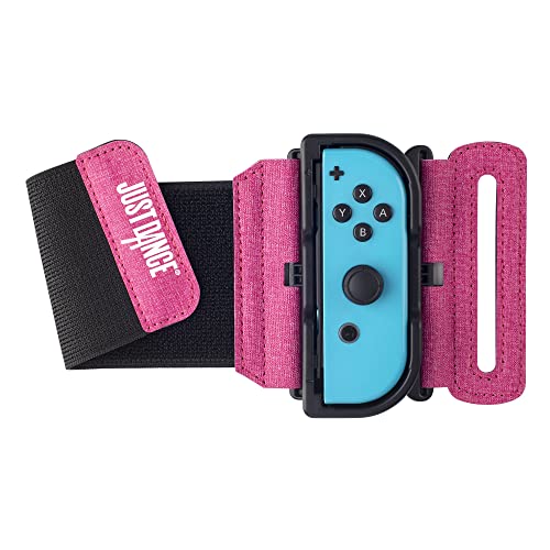 Just Dance 2023 - Banda de baile oficial - Muñequera elástica ajustable para el mando JoyCon con ranura para Joy-Cons nintendo Switch