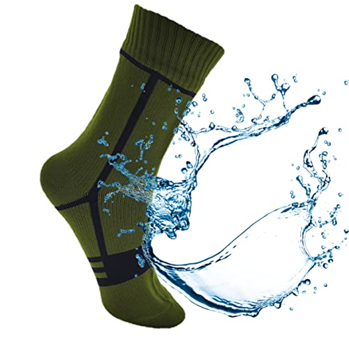 Kadem® Calcetines impermeables para deportes acuáticos, deportes de invierno, camping, pesca, trekking, trail, vela, senderismo, ciclismo, senderismo, rafting, Wudu Mest Corap, remo, caminata,