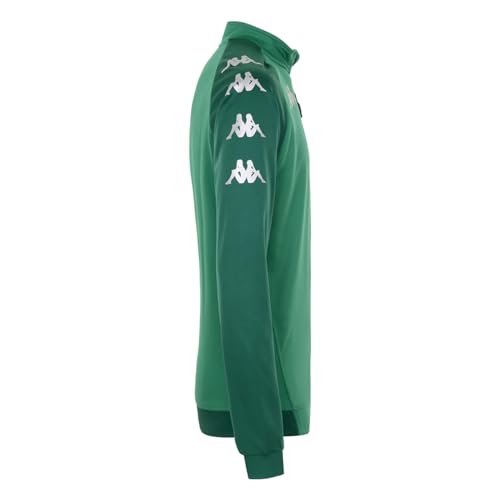 Kappa Trieste, Sudadera Hombre, Verde (Green), M