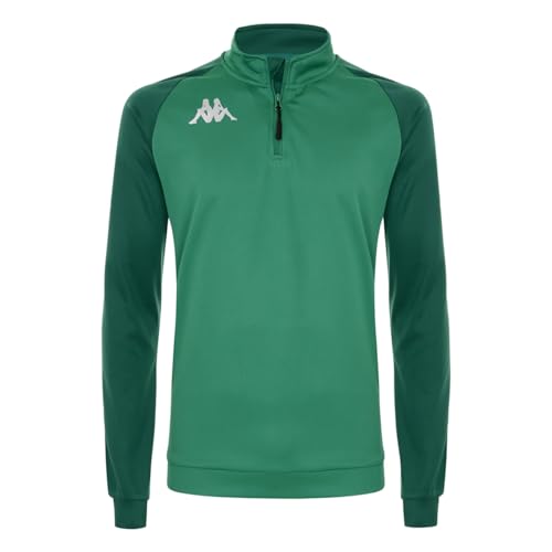 Kappa Trieste, Sudadera Hombre, Verde (Green), M