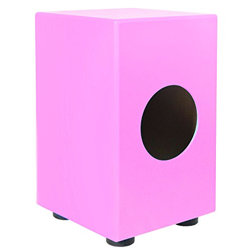 keepdrum DC1M PK Junior - Cajón para niños (incluye almohadilla para asiento), color rosa