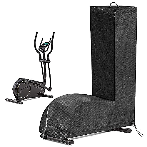 kekafu Funda para Eliptica, Protectora Completa Oxford 420D, Aplicar para Fundas para Bicicleta ElÍPtica, Eliptica BH, Bicicleta Eliptica,Resistente Al Viento, Al Invierno (175x70x175(60cm))