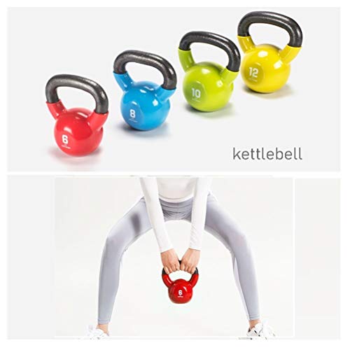 Kettlebells AGYH Hierro Fundido Pesas Rusas, La Fuerza Muscular Formación De Maquinaria En Gimnasio En Casa, 2kg / 4kg / 6kg / 8 Kg / 10 Kg / 12 Kg / 14kg / 15kg / 16kg / 18kg / 20kg / 24kg