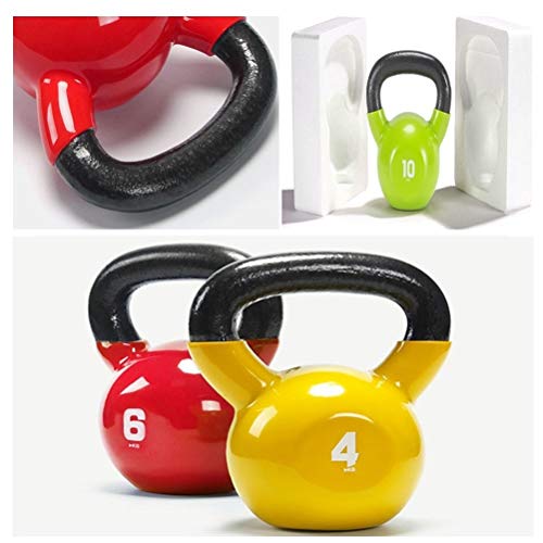 Kettlebells AGYH Hierro Fundido Pesas Rusas, La Fuerza Muscular Formación De Maquinaria En Gimnasio En Casa, 2kg / 4kg / 6kg / 8 Kg / 10 Kg / 12 Kg / 14kg / 15kg / 16kg / 18kg / 20kg / 24kg